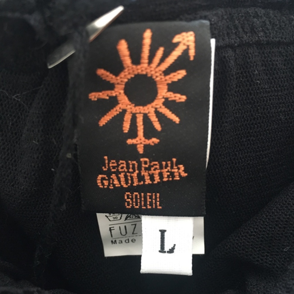 Jean-Paul Gaultier size L  Black frill dresss - Picture 6 of 8